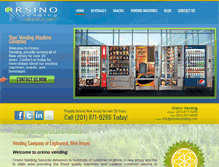 Tablet Screenshot of orsinovending.com